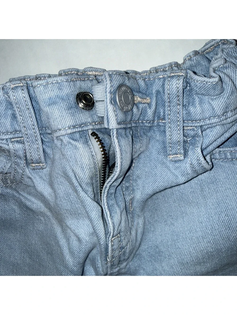 Old Navy High Rise Baggy Wide Leg Jeans Girls Size 7